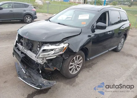 2015 Nissan Pathfinder Platinum/S/Sl/Sv z USA, uszkodzony, nr VIN 5N1AR2MM5FC658225